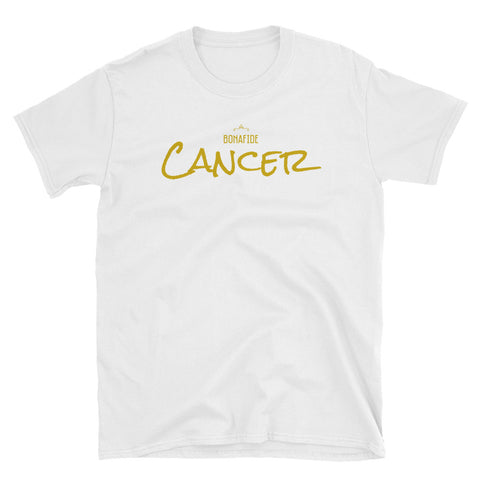 Bonafide Cancer T-Shirt (Gold)