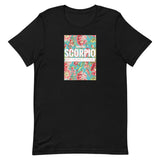 Light Floral Bonafide Scorpio  T-Shirt