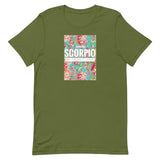 Light Floral Bonafide Scorpio  T-Shirt