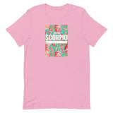 Light Floral Bonafide Scorpio  T-Shirt