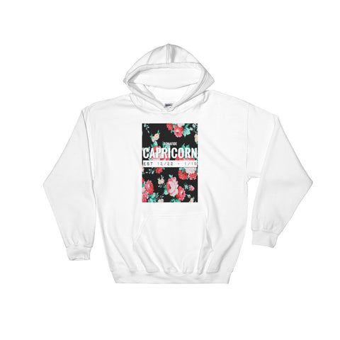 Floral Bonafide Capricorn Hoodie